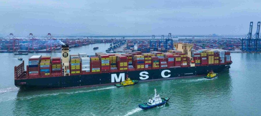The largest container ship in the world, led by Keralite, is scheduled to arrive at Vizhinjam.