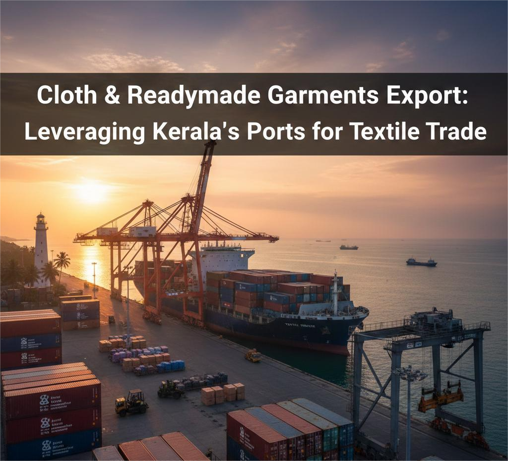 Cloth & Readymade Garments Export: Leveraging Kerala's Ports for Textile Trade