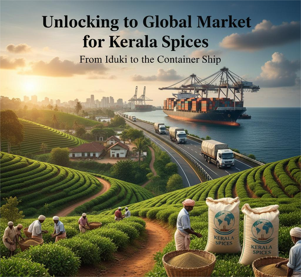 Unlocking the Global Market for Kerala Spices: From Idukki to the Container Ship