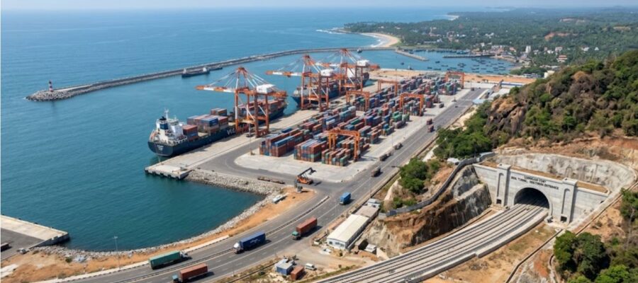 Vizhinjam Port Rail Tunnel & Kerala Port Development – Latest Updates and Future Opportunities | Keralaports 