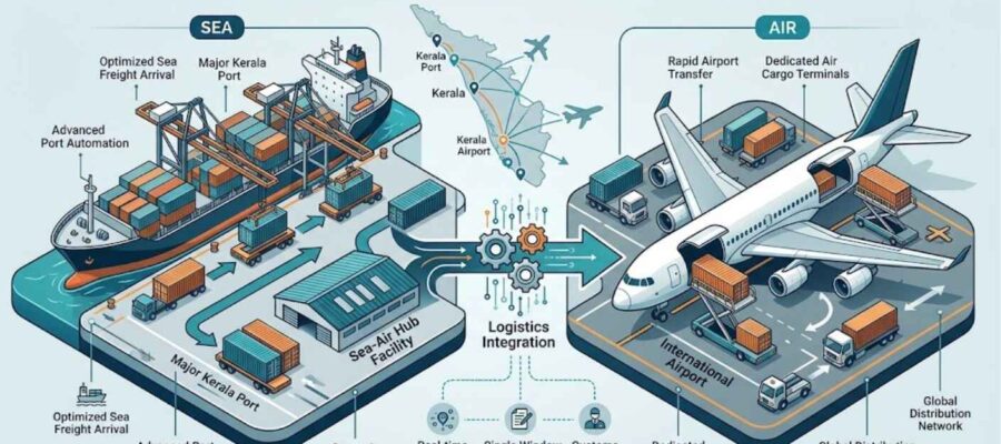 The Future of Logistics: Kerala’s Sea-Air Cargo Model Explained