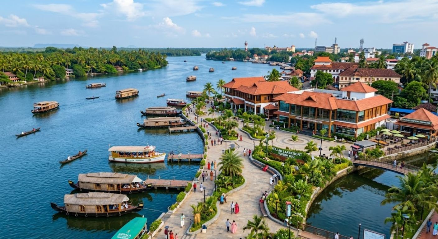 Kollam’s Lakefront Transformation