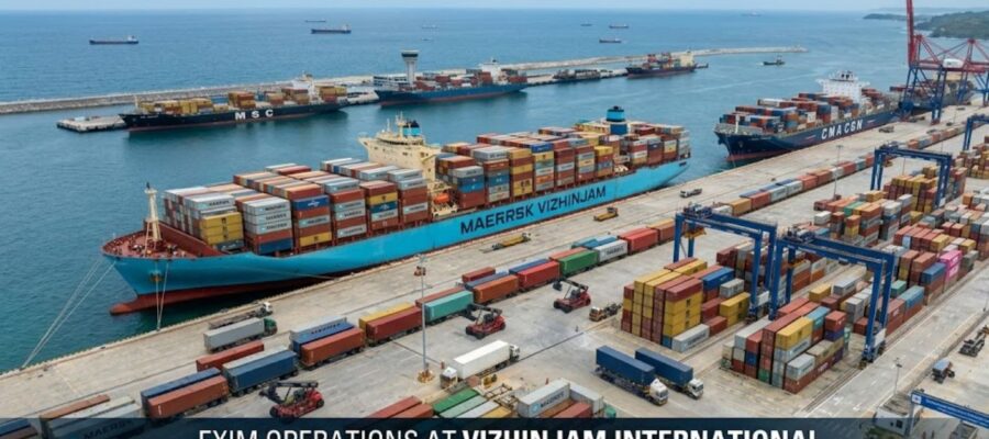 EXIM Operations at Vizhinjam International Seaport Expected to Begin by May 2026