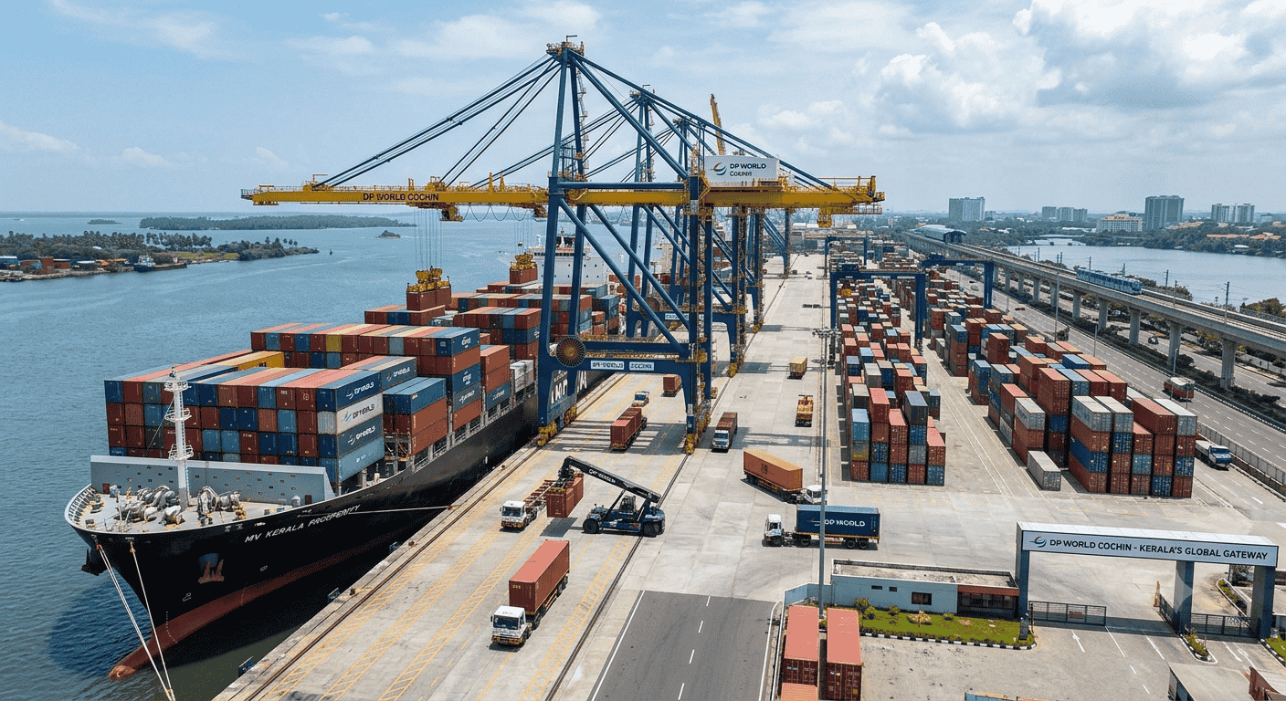 DP World Cochin Sets New Cargo Handling Record in May 2026