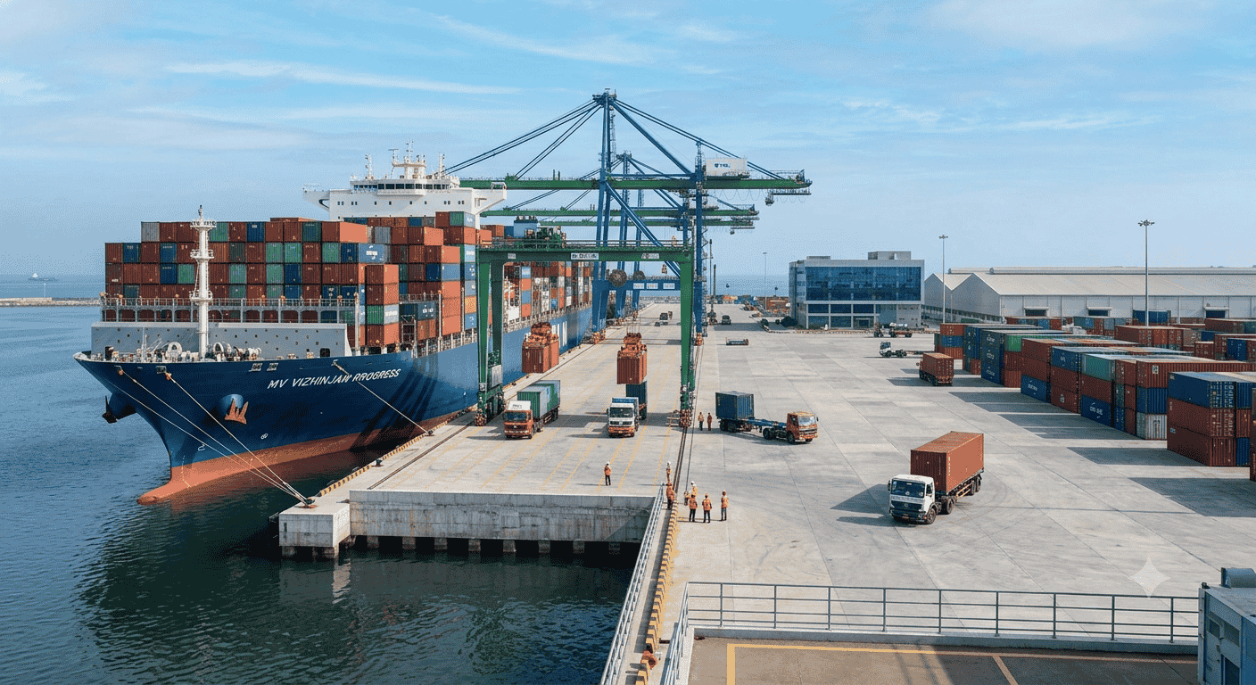 Historic Milestone: Vizhinjam Port Launches Full EXIM Cargo Operations on August 18, 2026