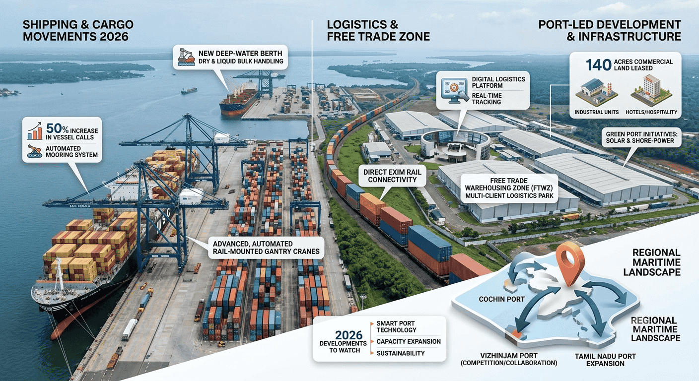 Cochin Port Latest Updates 2026