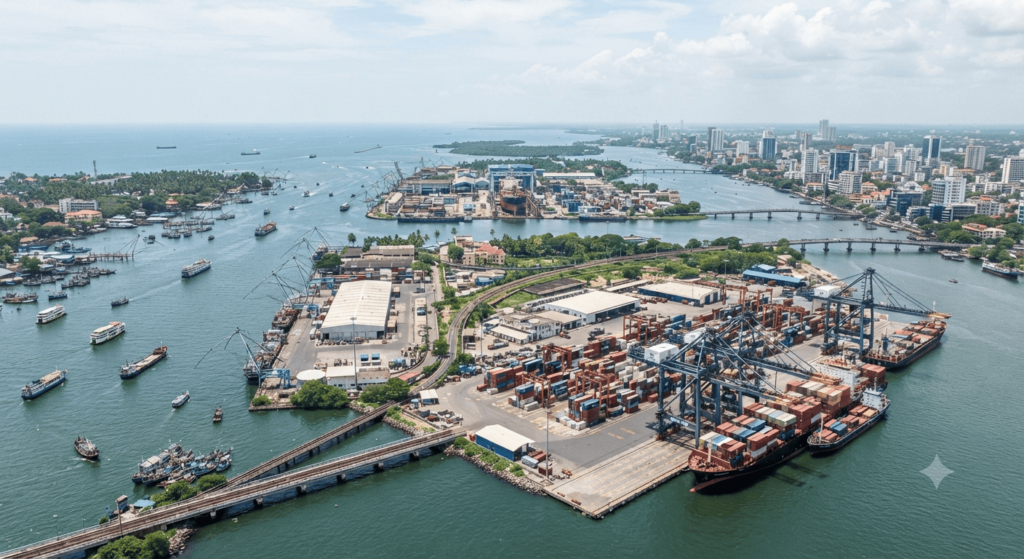 New Kochi Shipping Route to UAE and Oman