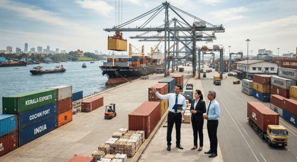 New Kochi Shipping Route to UAE and Oman
